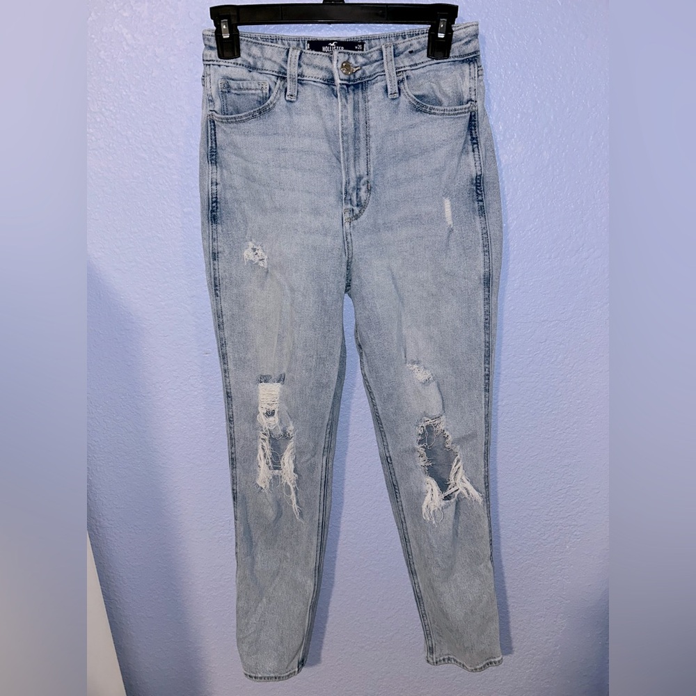 Light Blue Curvy Mom Jeans